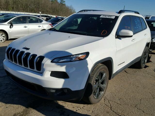 1C4PJLCB2GW107939 - 2016 JEEP CHEROKEE L WHITE photo 2