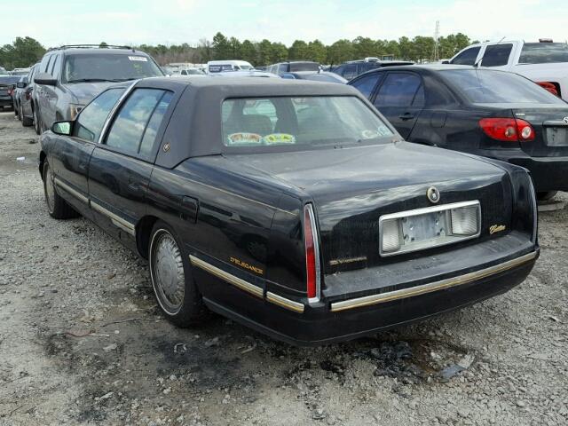 1G6KE54Y4XU711102 - 1999 CADILLAC DEVILLE DE BLACK photo 3