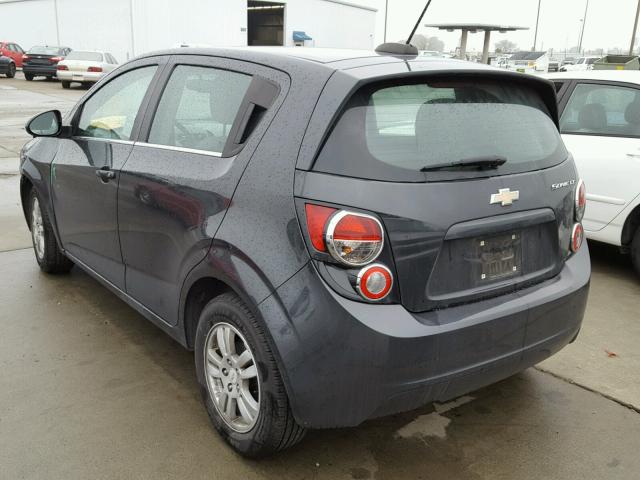 1G1JC6SG8F4139229 - 2015 CHEVROLET SONIC LT CHARCOAL photo 3