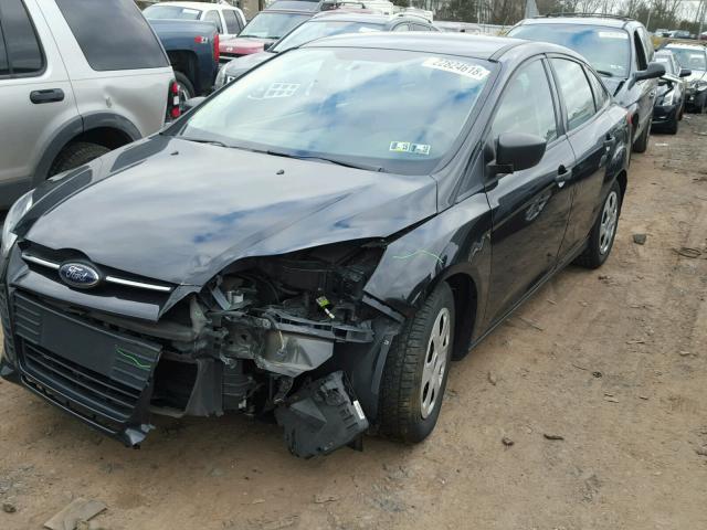 1FADP3E26EL189550 - 2014 FORD FOCUS S BLACK photo 2