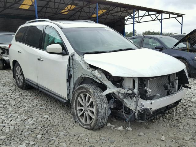 5N1AR2MN5EC647488 - 2014 NISSAN PATHFINDER WHITE photo 1