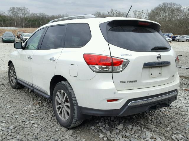 5N1AR2MN5EC647488 - 2014 NISSAN PATHFINDER WHITE photo 3