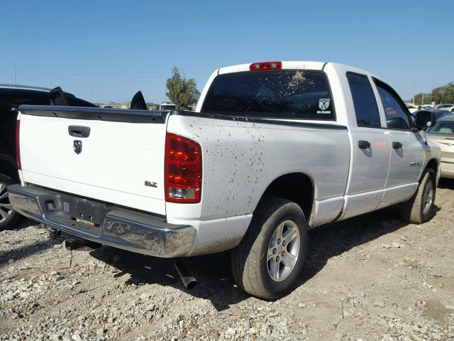 1D7HA18N46J163023 - 2006 DODGE RAM 1500 S WHITE photo 4