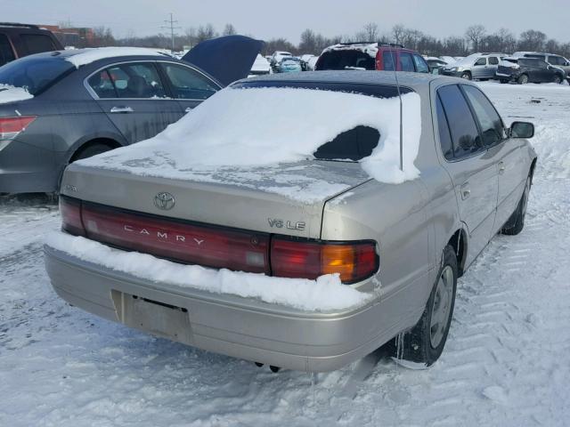 4T1VK12E5NU046532 - 1992 TOYOTA CAMRY LE TAN photo 4