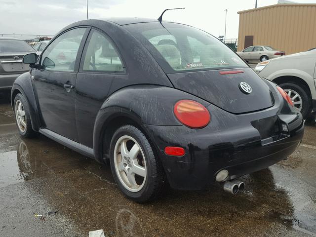 3VWCA21C6XM403399 - 1999 VOLKSWAGEN NEW BEETLE 黑色 照片 3