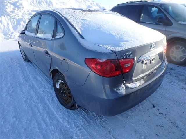 KMHDU4BDXAU146974 - 2010 HYUNDAI ELANTRA BL GRAY photo 3