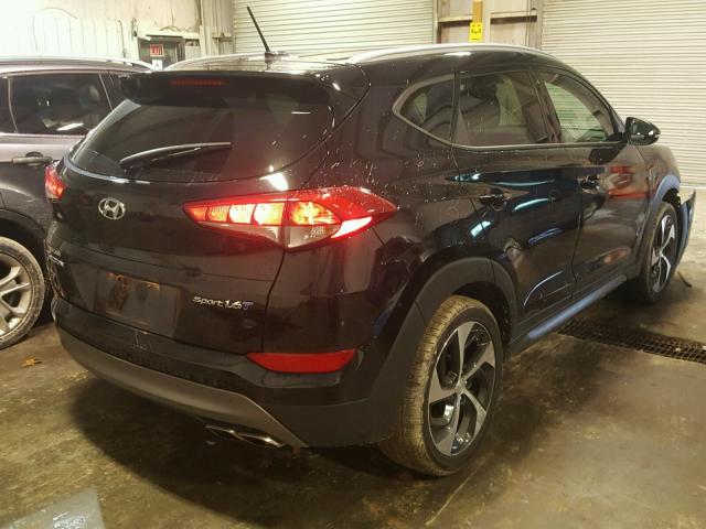 KM8J33A26GU137889 - 2016 HYUNDAI TUCSON LIM BLACK photo 4