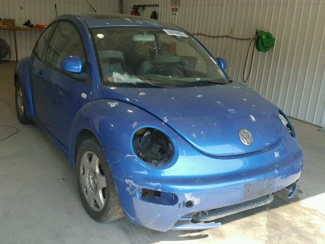 3VWCC21C8YM438067 - 2000 VOLKSWAGEN NEW BEETLE 蓝色 照片 1