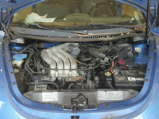 3VWCC21C8YM438067 - 2000 VOLKSWAGEN NEW BEETLE BLUE photo 7