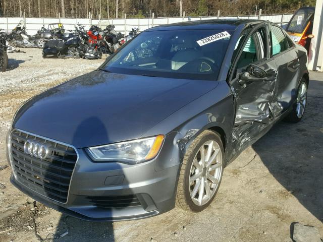 WAUACGFF3F1136123 - 2015 AUDI A3 PREMIUM GRAY photo 2