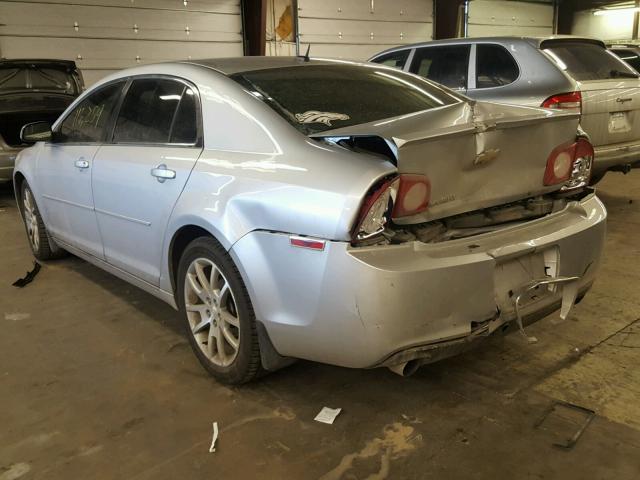 1G1ZJ57799F235228 - 2009 CHEVROLET MALIBU 2LT SILVER photo 3