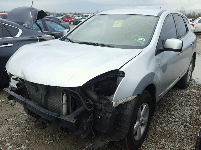 JN8AS5MT7DW551159 - 2013 NISSAN ROGUE S SILVER photo 2