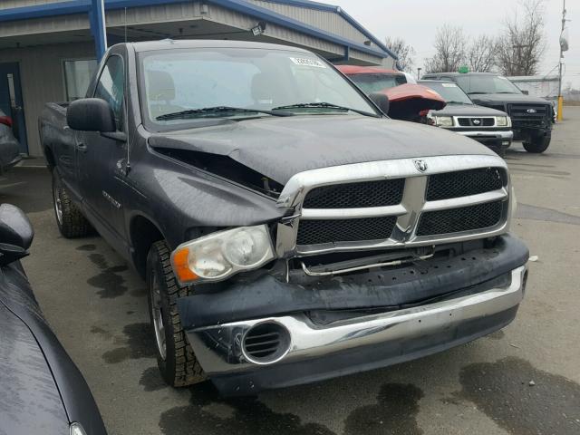 1D7HA16N74J238636 - 2004 DODGE RAM 1500 S GRAY photo 1