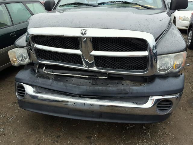 1D7HA16N74J238636 - 2004 DODGE RAM 1500 S GRAY photo 7