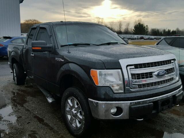 1FTFX1EF4DFC47940 - 2013 FORD F150 SUPER BLACK photo 1