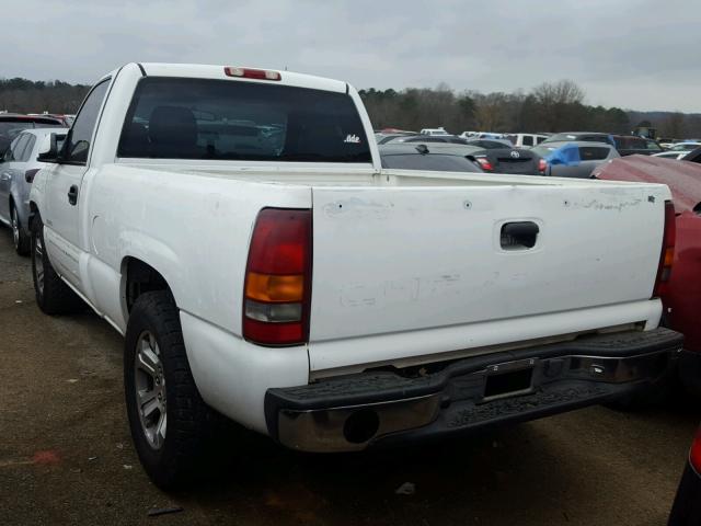 1GCEC14W02Z298646 - 2002 CHEVROLET SILVERADO WHITE photo 3