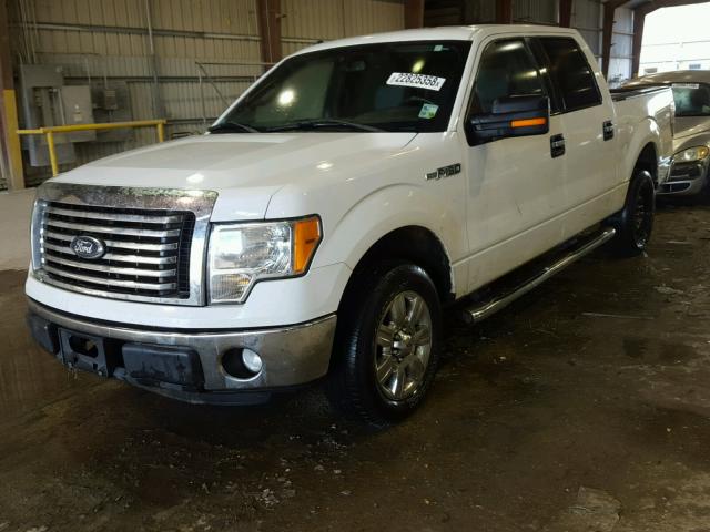 1FTFW1CF6CFB12091 - 2012 FORD F150 SUPER WHITE photo 2