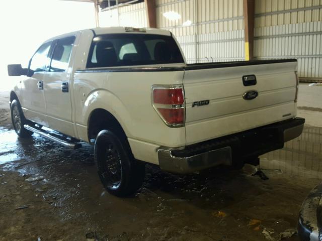 1FTFW1CF6CFB12091 - 2012 FORD F150 SUPER WHITE photo 3