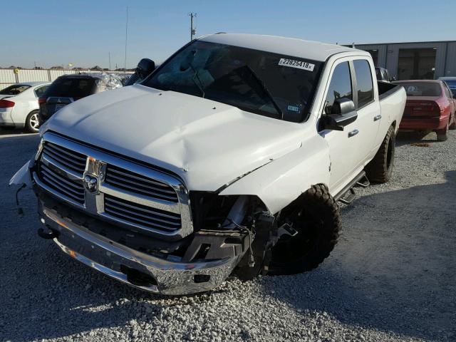 1C6RR7TT3ES260553 - 2014 RAM 1500 SLT WHITE photo 2