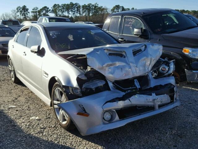 6G2ER57789L183095 - 2009 PONTIAC G8 SILVER photo 1