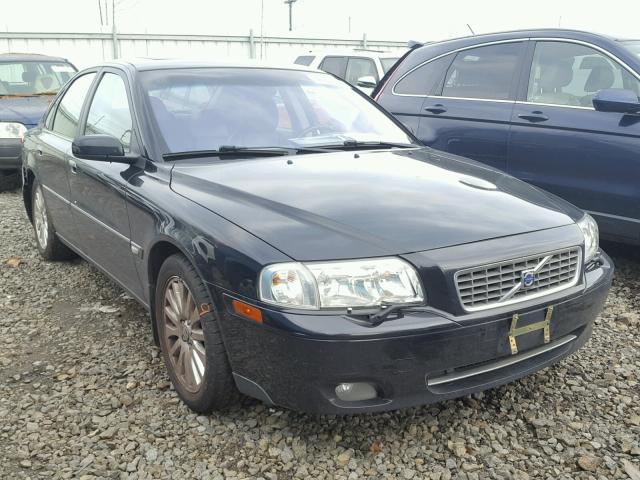 YV1TH592661446576 - 2006 VOLVO S80 2.5T BLACK photo 1