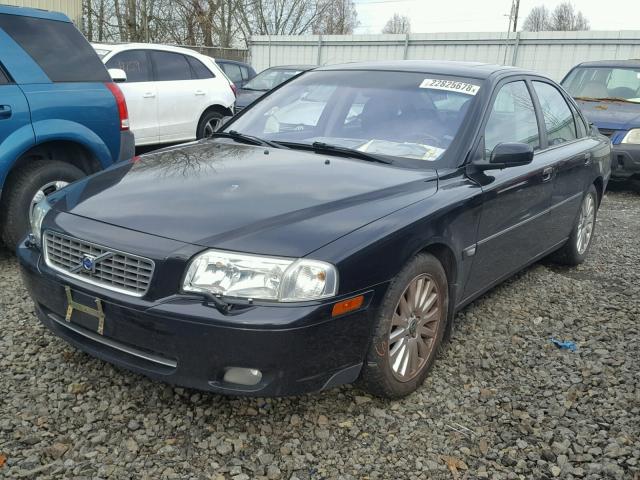 YV1TH592661446576 - 2006 VOLVO S80 2.5T BLACK photo 2