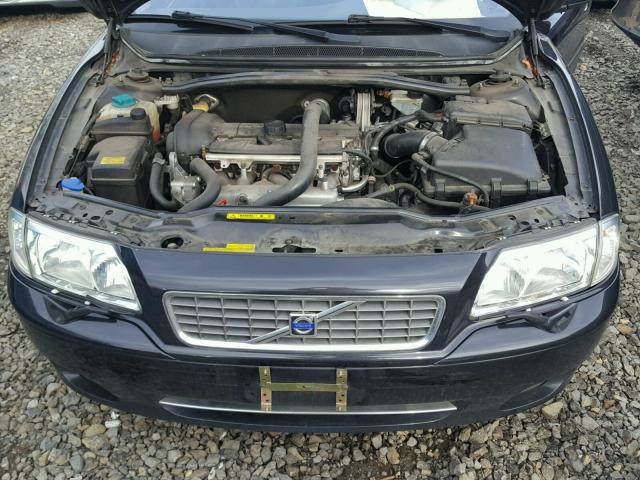 YV1TH592661446576 - 2006 VOLVO S80 2.5T BLACK photo 7