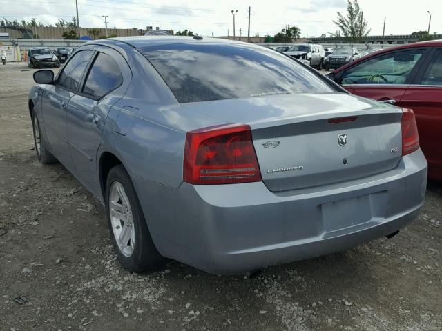 2B3KA53H17H614535 - 2007 DODGE CHARGER R/ SILVER photo 3