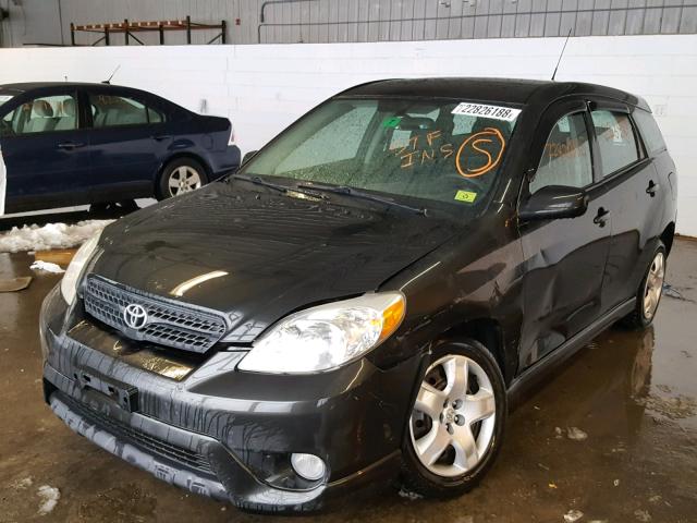 2T1LR32E76C557709 - 2006 TOYOTA COROLLA MA GRAY photo 2