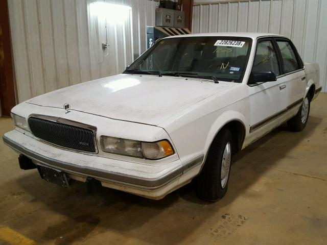 1G4AH55M3S6481265 - 1995 BUICK CENTURY WHITE photo 2