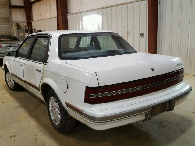 1G4AH55M3S6481265 - 1995 BUICK CENTURY WHITE photo 3