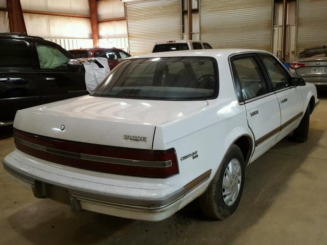 1G4AH55M3S6481265 - 1995 BUICK CENTURY WHITE photo 4