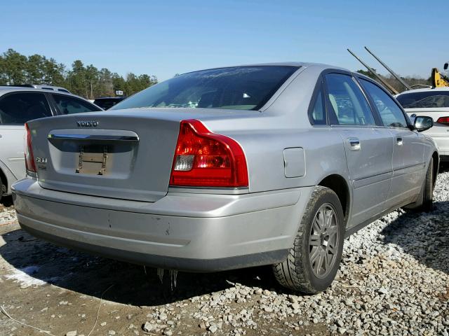 YV1TS59H241370065 - 2004 VOLVO S80 2.5T GRAY photo 4