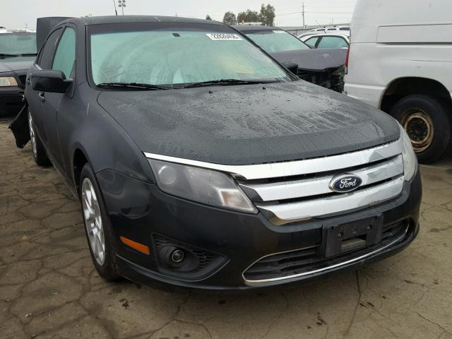 3FAHP0HA0AR252088 - 2010 FORD FUSION SE BLACK photo 1