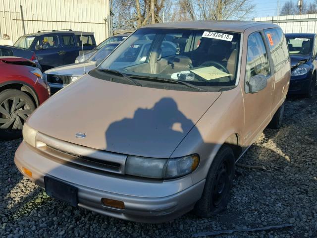 4N2DN11W6RD844929 - 1994 NISSAN QUEST XE GOLD photo 2