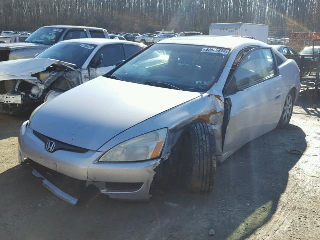 1HGCM82664A019137 - 2004 HONDA ACCORD EX SILVER photo 2