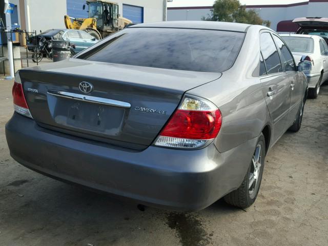 4T1BE32K95U542350 - 2005 TOYOTA CAMRY LE GRAY photo 4