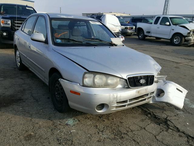 KMHDN45D11U169861 - 2001 HYUNDAI ELANTRA GL SILVER photo 1