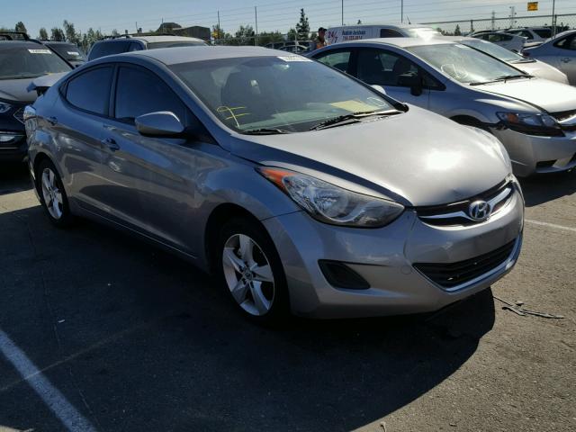 KMHDH4AE0BU130444 - 2011 HYUNDAI ELANTRA GL GRAY photo 1