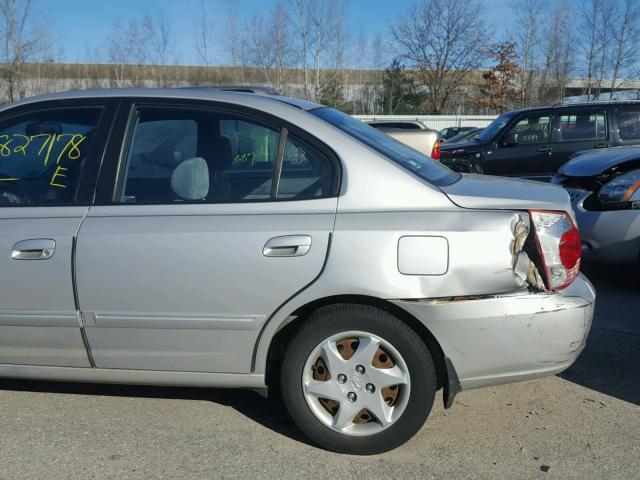 KMHDN46D16U222046 - 2006 HYUNDAI ELANTRA GL SILVER photo 9