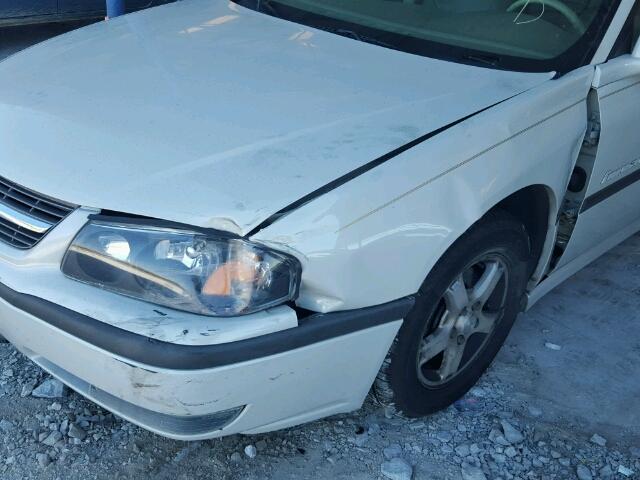 2G1WH52K539375903 - 2003 CHEVROLET IMPALA LS GRAY photo 9