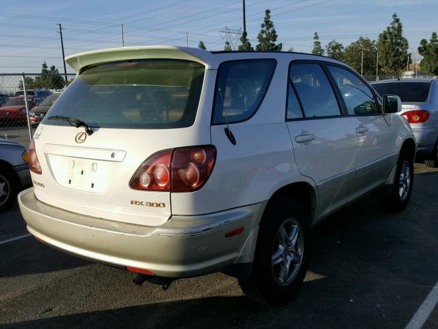 JT6GF10U3Y0067300 - 2000 LEXUS RX 300 WHITE photo 4