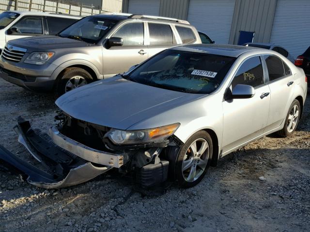 JH4CU26669C011166 - 2009 ACURA TSX SILVER photo 2