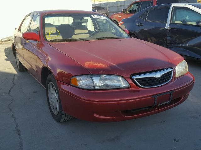 1YVGF22D2W5756542 - 1998 MAZDA 626 ES RED photo 1