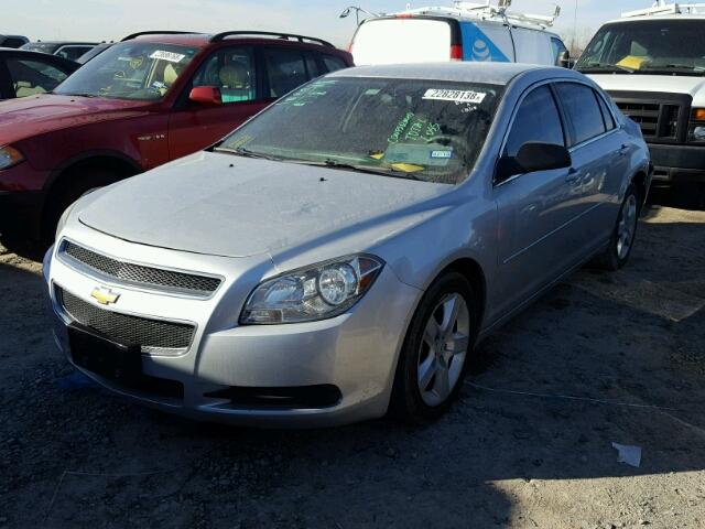 1G1ZA5EU1CF391523 - 2012 CHEVROLET MALIBU LS SILVER photo 2