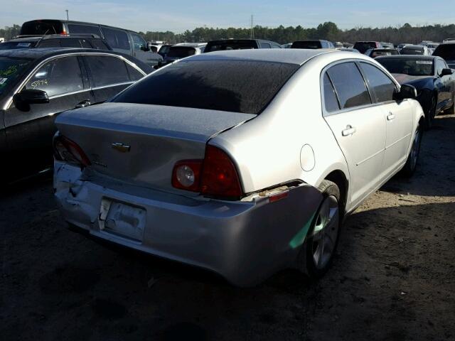 1G1ZA5EU1CF391523 - 2012 CHEVROLET MALIBU LS SILVER photo 4