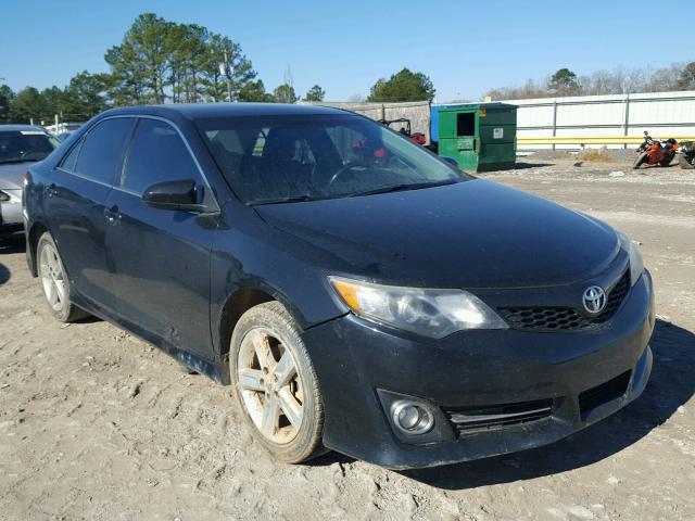 4T1BF1FK5DU681756 - 2013 TOYOTA CAMRY L BLACK photo 1