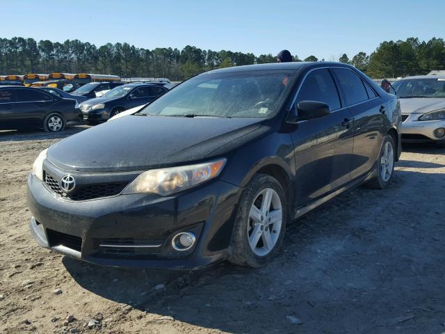 4T1BF1FK5DU681756 - 2013 TOYOTA CAMRY L BLACK photo 2