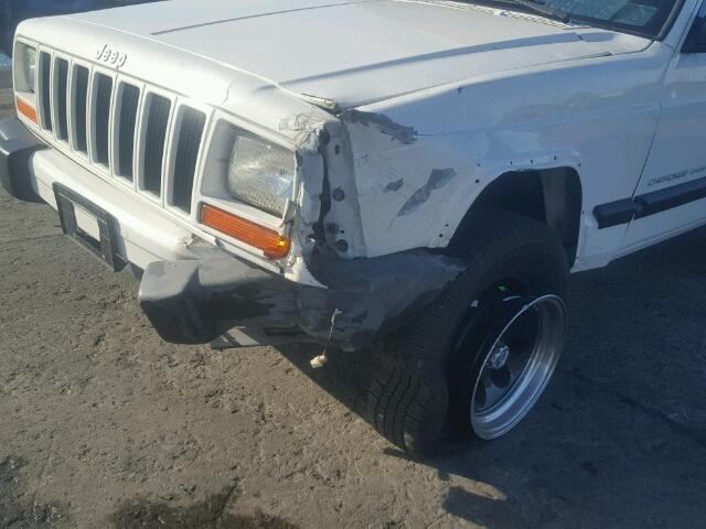 1J4FT48S61L622529 - 2001 JEEP CHEROKEE S WHITE photo 9