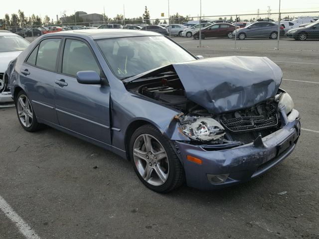 JTHBD192250096954 - 2005 LEXUS IS 300 BLUE photo 1